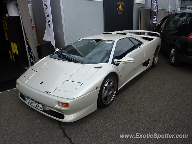 Lamborghini Diablo spotted in Tubize, Belgium