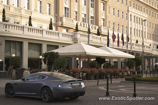Aston Martin DBS spotted in Bratislava, Slovakia