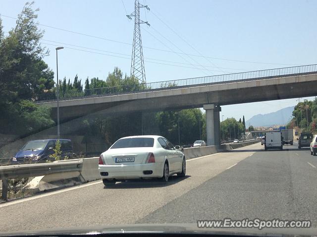 Maserati Quattroporte spotted in Marbella, Spain