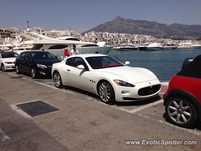 Maserati GranTurismo spotted in Puerto Banus, Spain