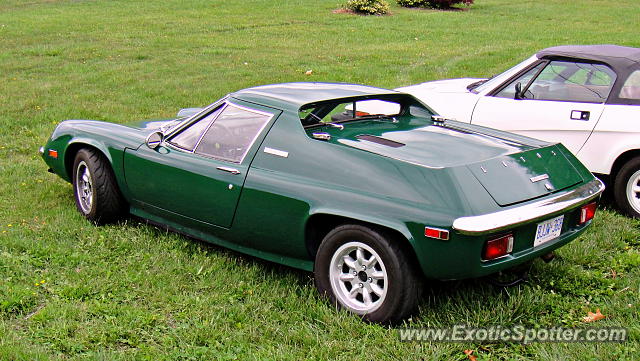 Lotus Europa spotted in Watkins Glen, New York