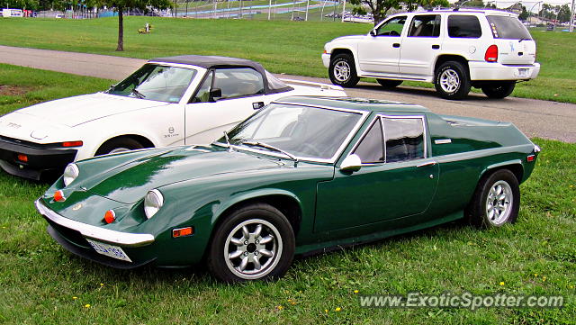 Lotus Europa spotted in Watkins Glen, New York
