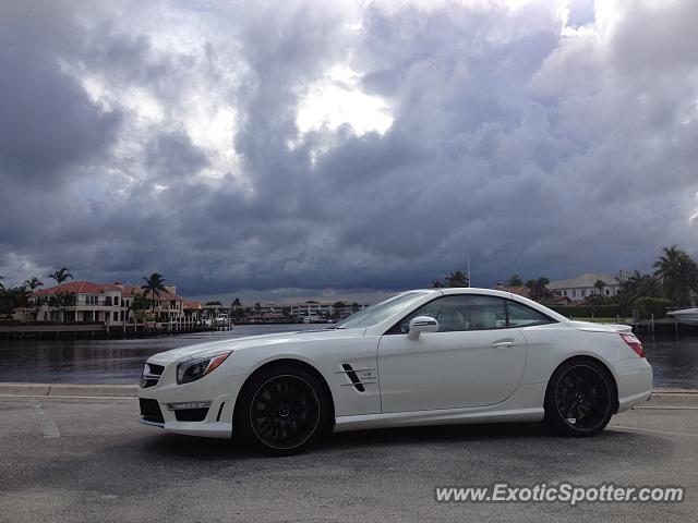 Mercedes SL 65 AMG spotted in Boca Raton, Florida