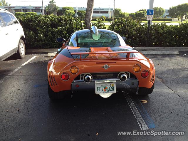 Spyker C8 spotted in Boca Raton, Florida