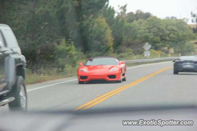 Ferrari 360 Modena spotted in Half Moon Bay, California