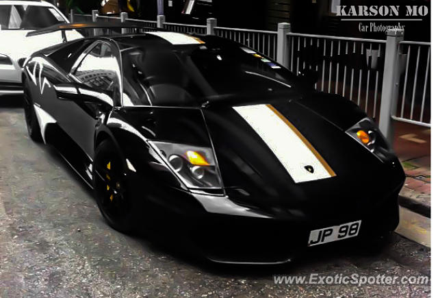 Lamborghini Murcielago spotted in Hong Kong, China