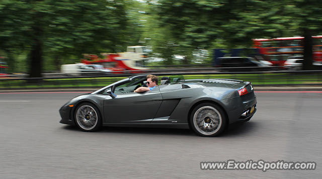 Lamborghini Gallardo spotted in London, United Kingdom