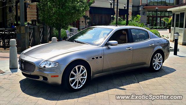 Maserati Quattroporte spotted in Victor, New York