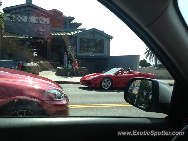 Ferrari 360 Modena spotted in Newport beach, California