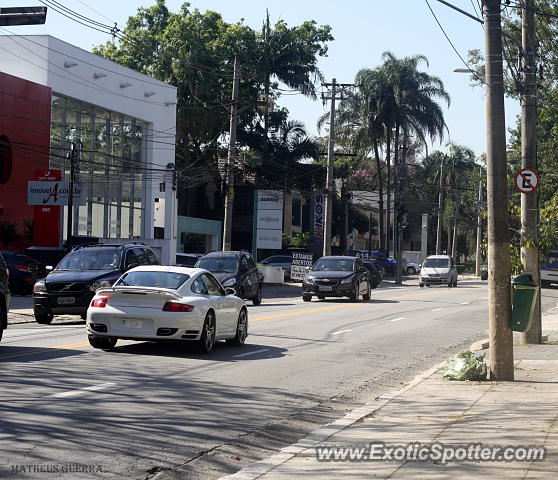 Porsche 911 Turbo spotted in São Paulo, Brazil