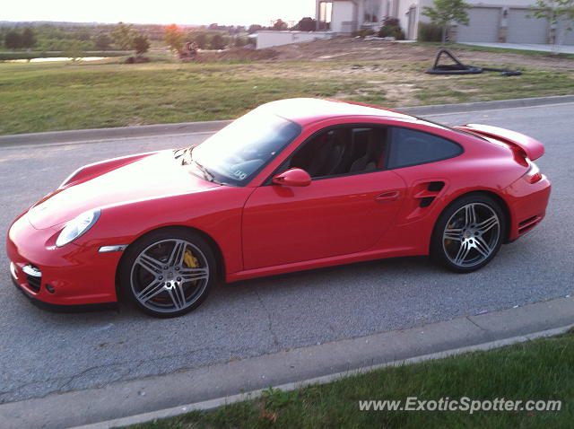 Porsche 911 Turbo spotted in Dunlap, Illinois