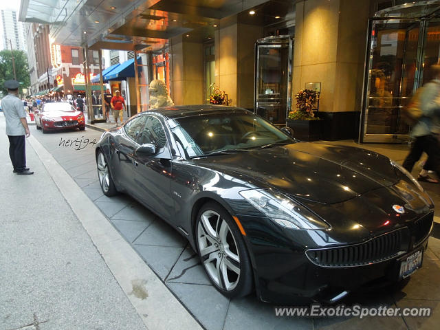 Fisker Karma spotted in Chicago, Illinois