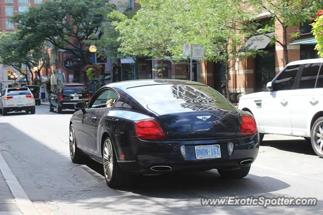 Bentley Continental spotted in Toronto, Canada