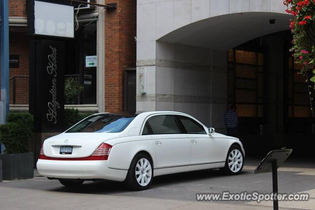 Mercedes Maybach spotted in Toronto, Canada