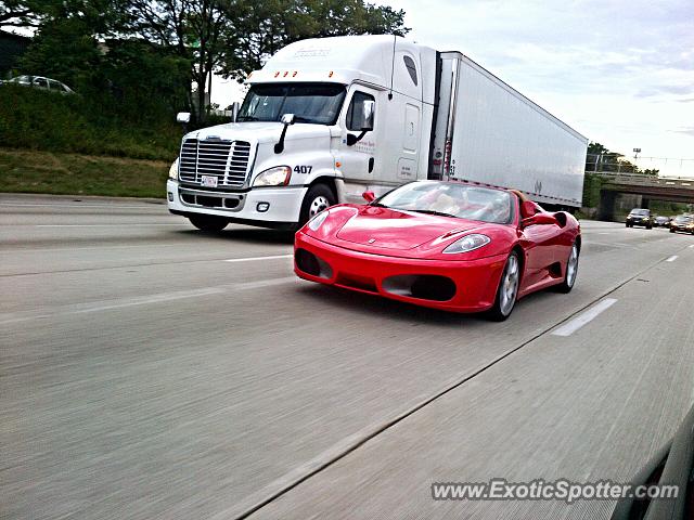 Ferrari F430 spotted in Chicago, Illinois
