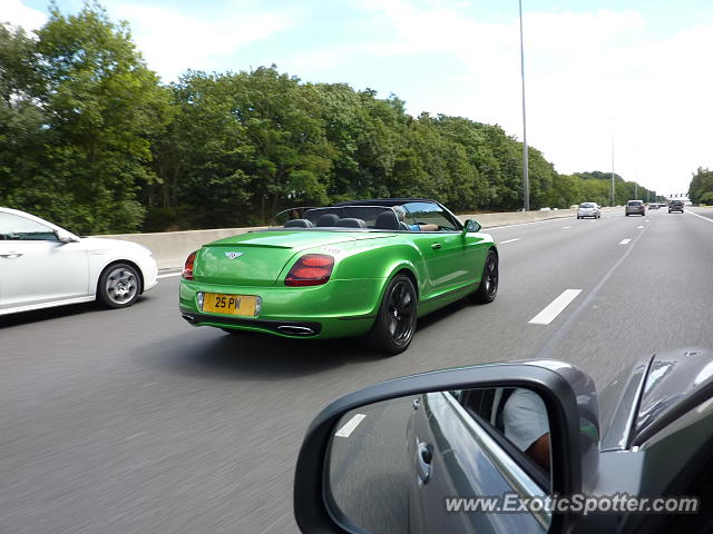 Bentley Continental spotted in Tienen, Belgium