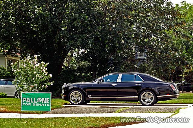 Bentley Mulsanne spotted in Deal, New Jersey