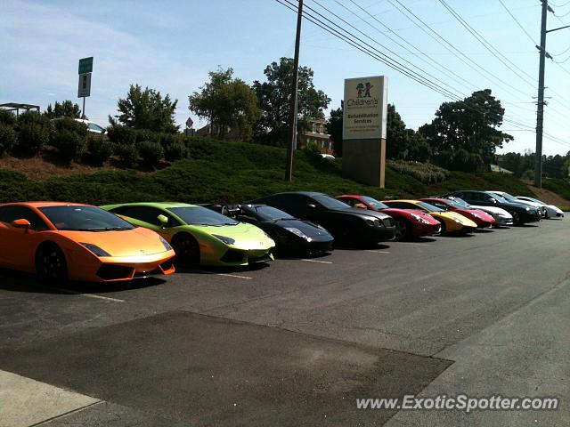 Lamborghini Aventador spotted in Atlanta, Georgia