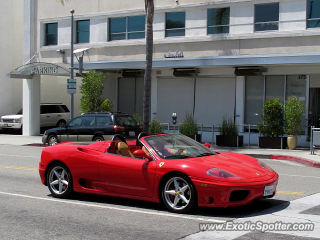 Ferrari 360 Modena spotted in Beverly Hills, California