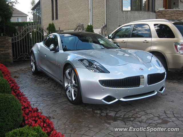 Fisker Karma spotted in Montreal, Quebec, Canada
