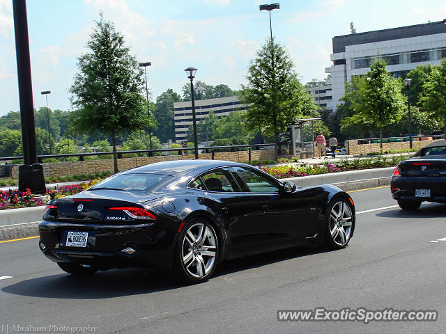 Fisker Karma spotted in Atlanta, Georgia