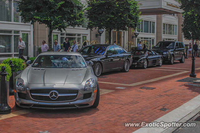Mercedes SLS AMG spotted in Boston, Massachusetts