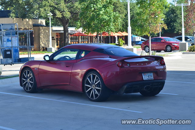 Lotus Evora spotted in Dallas, Texas