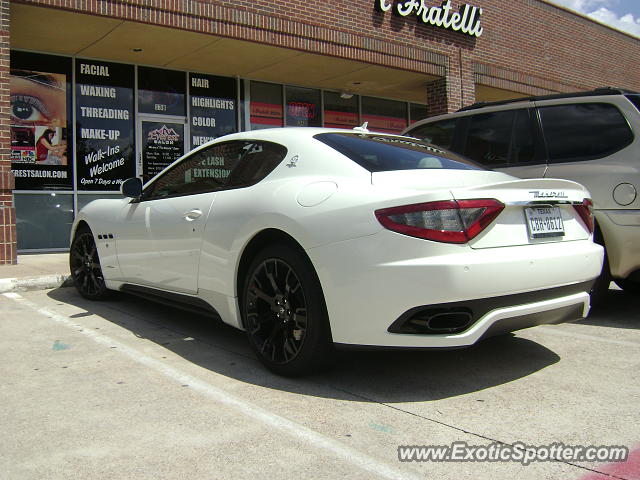 Maserati GranTurismo spotted in Lewisville, Texas