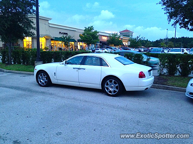 Rolls Royce Ghost spotted in Jacksonville, Florida