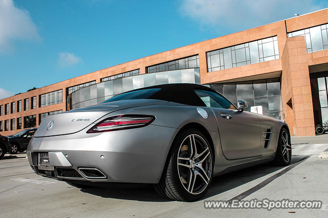 Mercedes SLS AMG spotted in San Diego, California