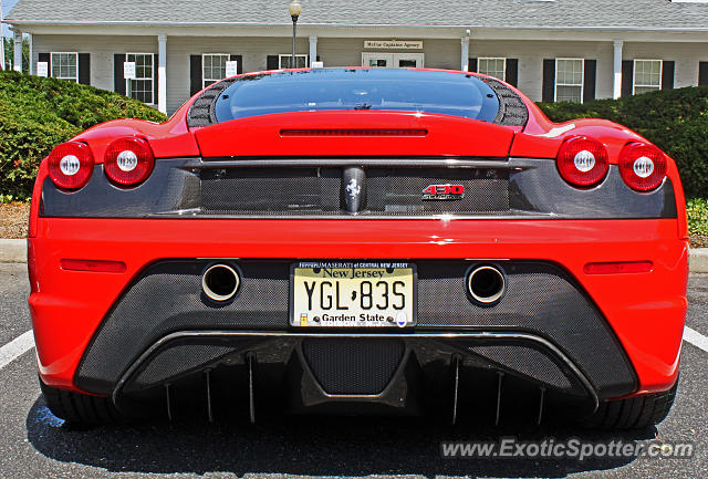 Ferrari F430 spotted in Fair Haven, New Jersey