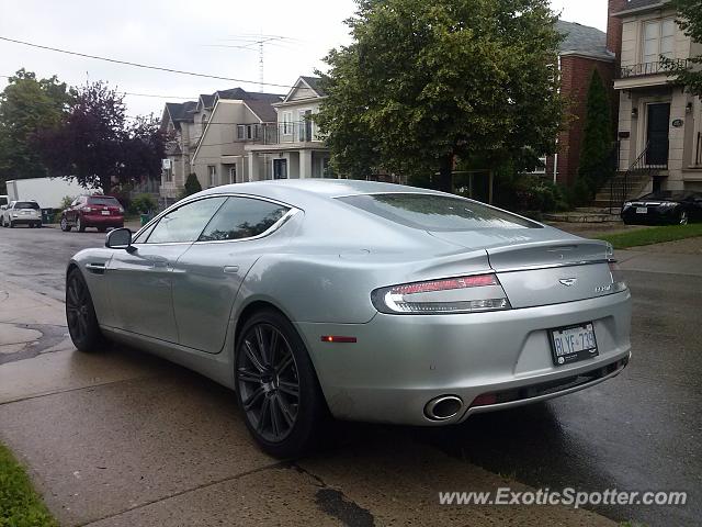 Aston Martin Rapide spotted in Toronto, Canada