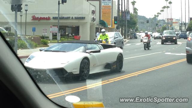 Lamborghini Murcielago spotted in Universal city, California
