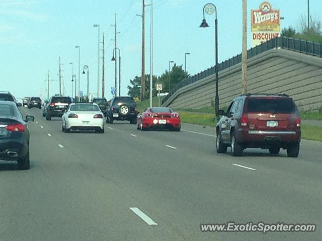 Ferrari F430 spotted in Burnsville, Minnesota