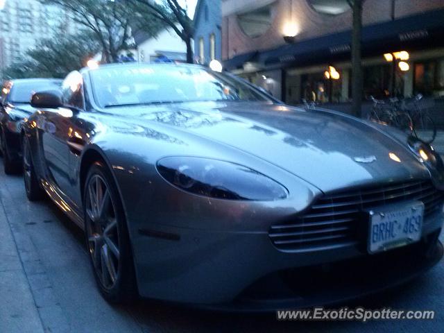 Aston Martin Vantage spotted in Toronto, Canada