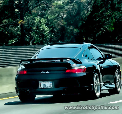 Porsche 911 Turbo spotted in Sausalito, California