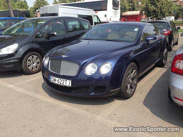 Bentley Continental spotted in Maranello, Italy