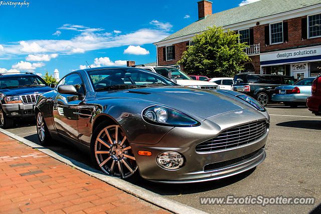 Aston Martin Vanquish spotted in New Canaan, Connecticut