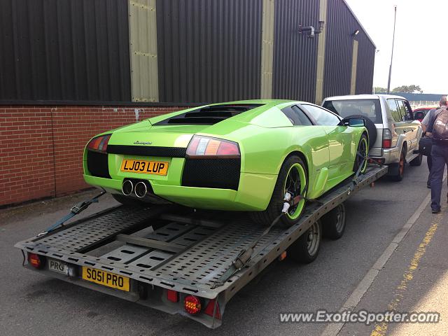 Lamborghini Murcielago spotted in Hampshire, United Kingdom