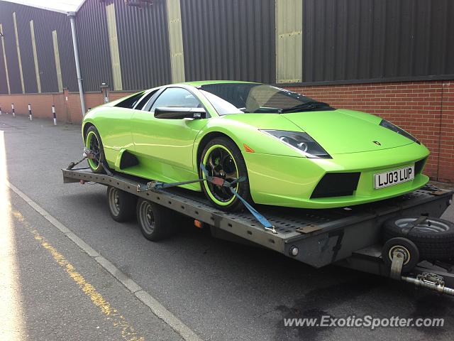 Lamborghini Murcielago spotted in Hampshire, United Kingdom
