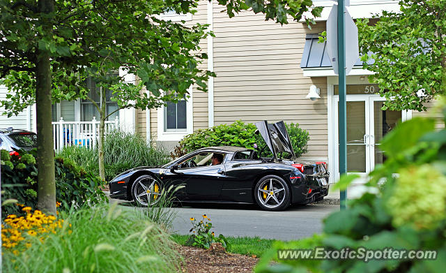 Ferrari 458 Italia spotted in Long Branch, New Jersey