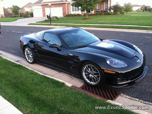 Chevrolet Corvette ZR1 spotted in Dunlap, Illinois