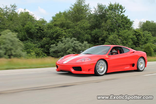 Ferrari 360 Modena spotted in Springfield, Illinois