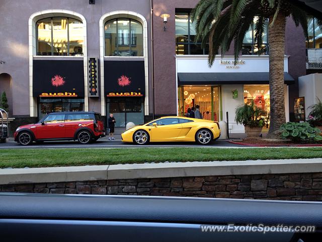 Lamborghini Gallardo spotted in San Jose, California