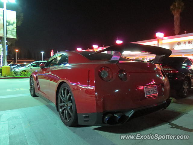 Nissan GT-R spotted in Rowland Height, California