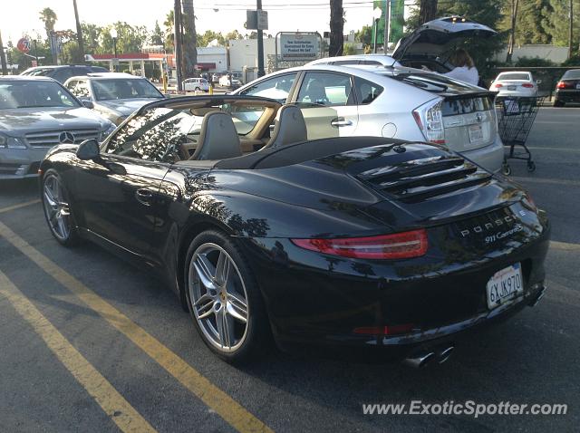 Porsche 911 spotted in Universal city, California