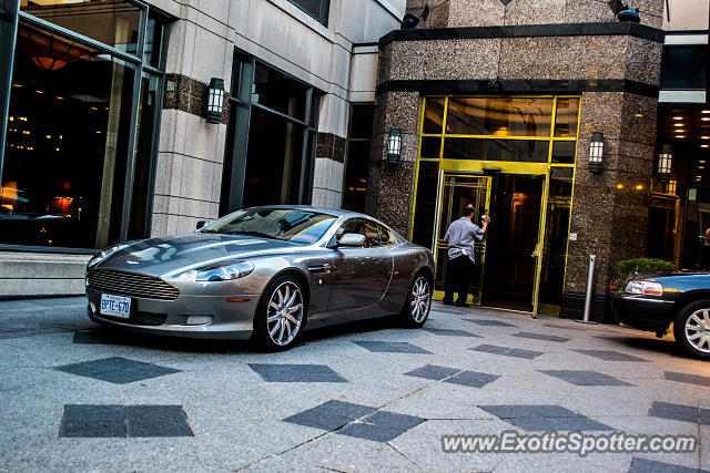 Aston Martin DB9 spotted in Toronto, Canada