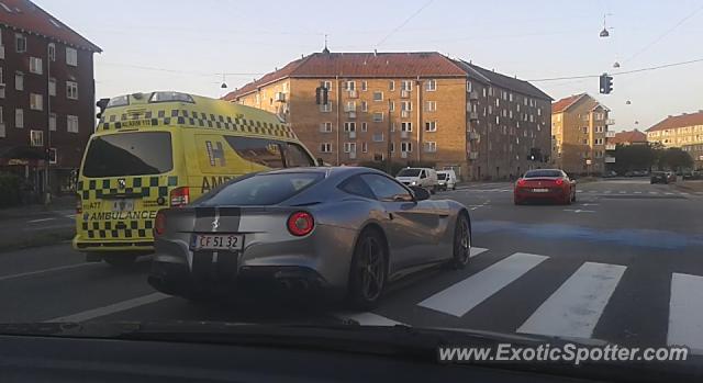 Ferrari F12 spotted in Copenhagen, Denmark