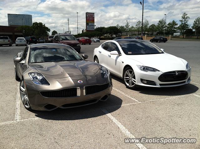 Fisker Karma spotted in Dallas, Texas
