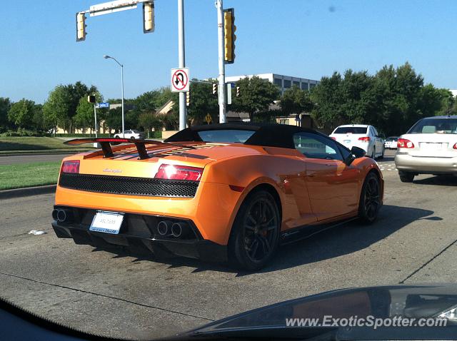 Lamborghini Gallardo spotted in Richardson, Texas